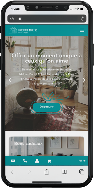 Bigourdan Makers Pont l'Abbé - Mockup